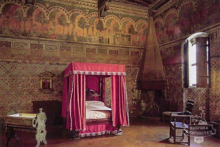 Спальня екатерины медичи в замке шенонсо