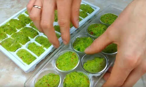 Кухня наизнанку заморозка зелени на зиму