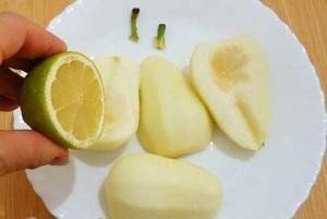 Лимон резаный