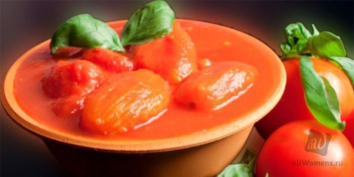 Томаты в собственном соку tomato италия