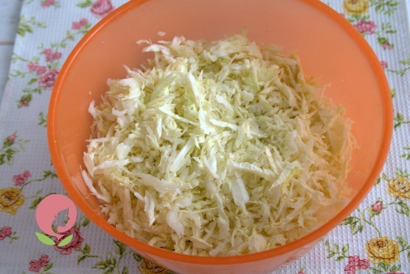 Маринованный салат из капусты